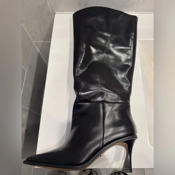 Vince Camuto Emily Extra Wide Calf Knee High Boot Size 7 New Without Box - Picture 6 of 8